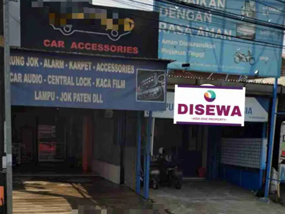 DISEWAKAN RUKO SIAP PAKAI – JALAN RAYA JATIBENING BEKASI