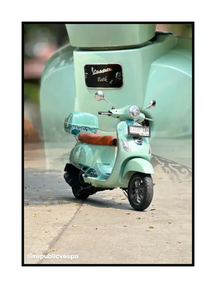 DIJUAL VESPA LX BATIK 125 IGET LED THN 2023 LIMITED