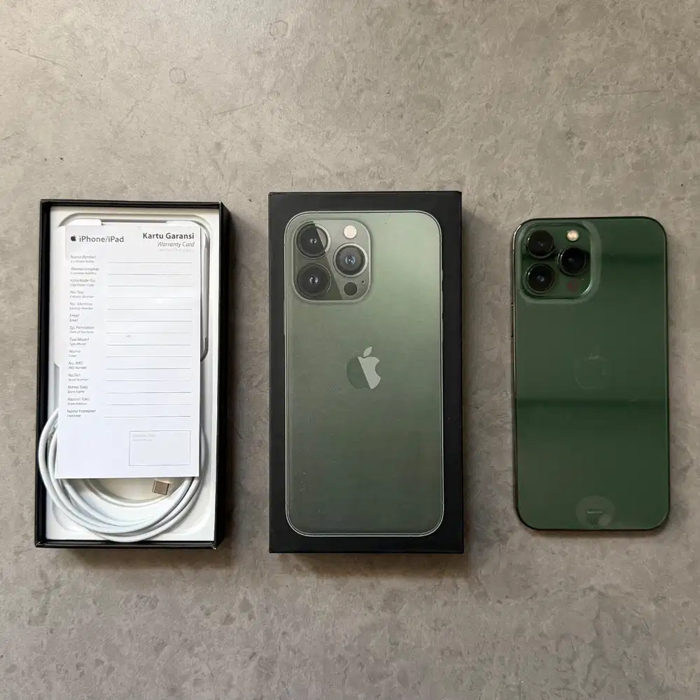 (ex iBox) iPhone 13 Pro Max 128gb Alpine Green