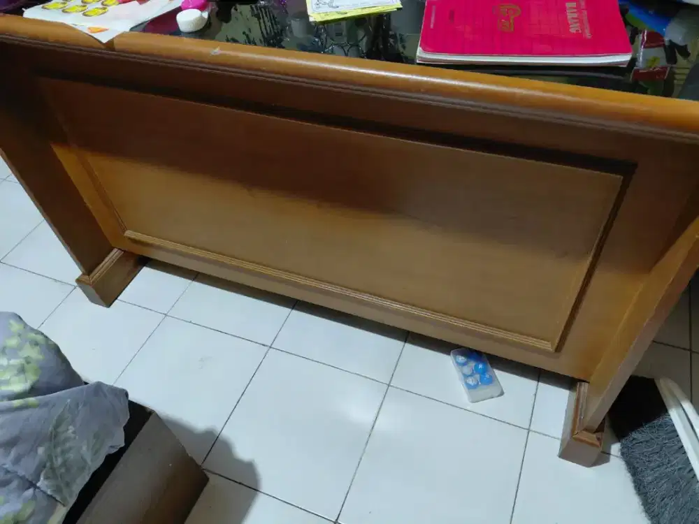 Meja kerja 70x120 kayu kokoh