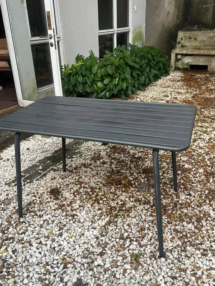 Informa Finch Rectangular Table Dark Grey  (2pcs) BACA DESKRIPSI