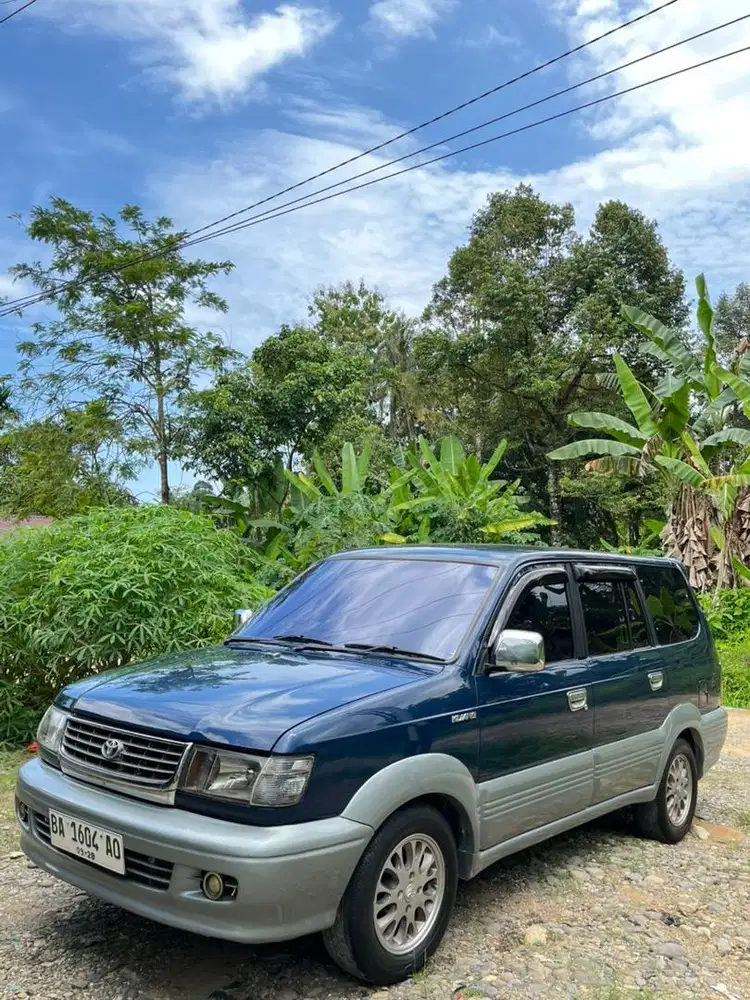 Kijang kristan bensin 1.8 manual tahun 99 mulus mengkilat pajak baru