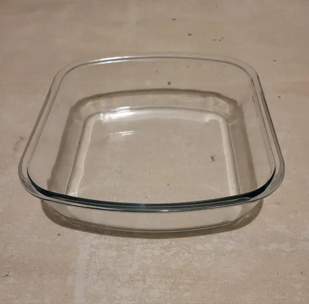 PYREX WADAH KACA TEBAL MANGKOK PIRING SAYUR