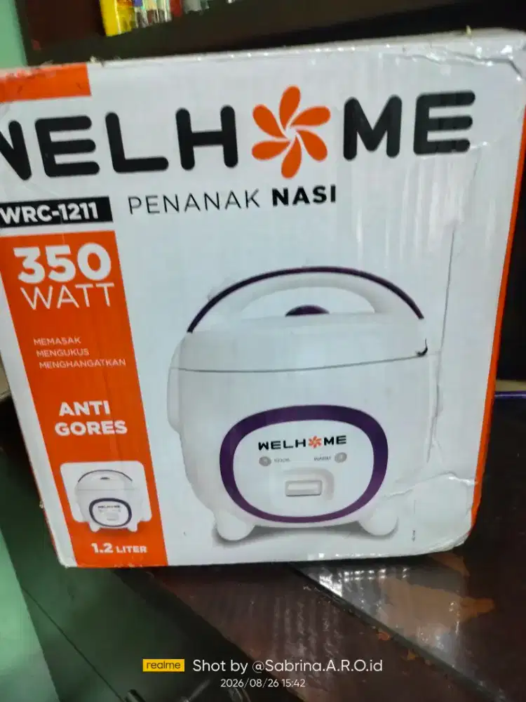 Magicom Welhome 1,2 liter msh baru dibeli. Bru bbrp kali dipakai.