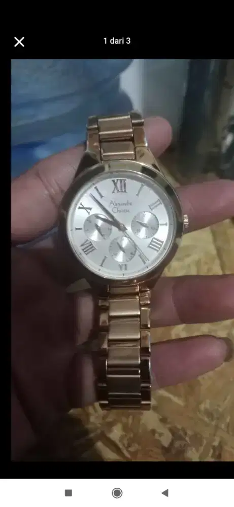 Jam tangan ori Alexandre christie