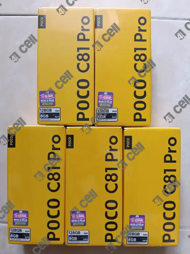 Poco C81 pro ram 4+4/128 100% baru Termurah