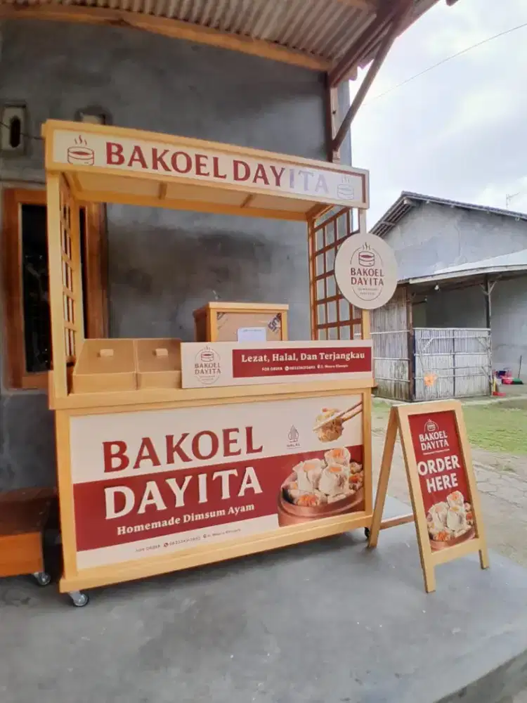 Dijual Booth ( Rombong ) Dimsum dll