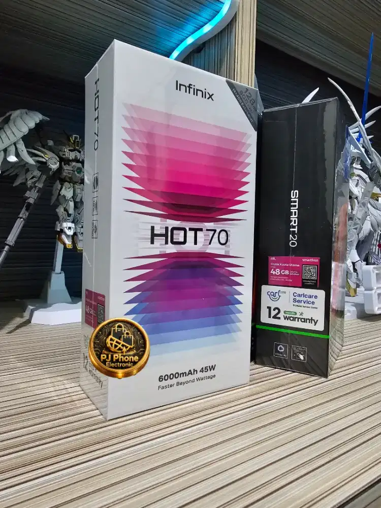 (Baru/segel) Infinix Hot 70 4/128GB Garansi resmi