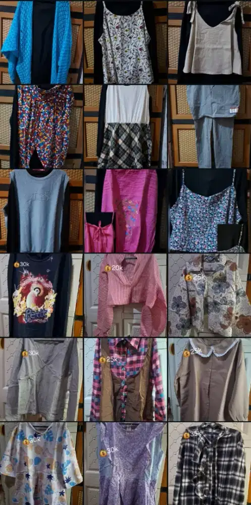Baju Wanita (jarang pakai)