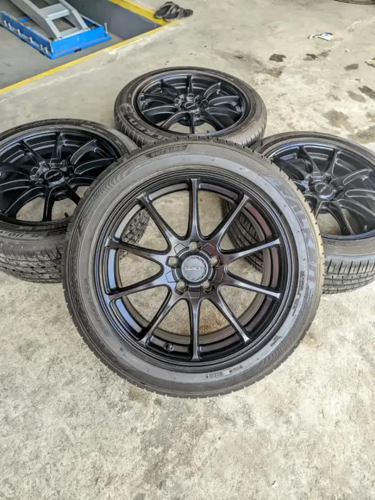 Velg lenso j1a r18 5x100/114 lbr8,5 et40 sepaket ban