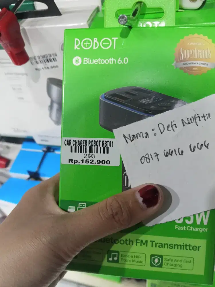CAR CHAGER ROBOT RBT01