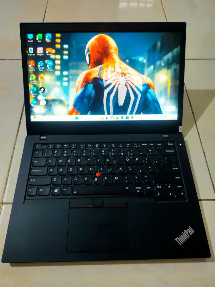 Dijual laptop Lenovo Thinkpad L14 AMD RYZEN 5 PRO RAM 16 SSD256 MULUS
