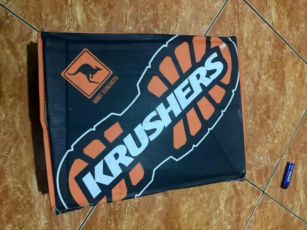 Jual sepatu sefty merk krushers