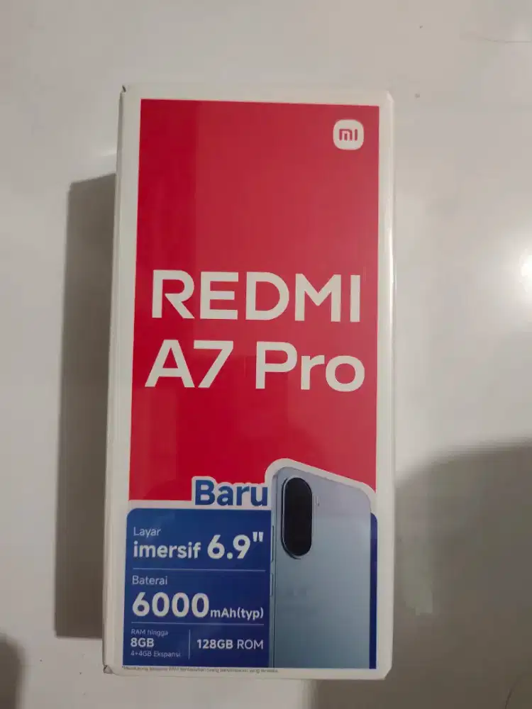 Redmi A7 pro 4/128 baru segel