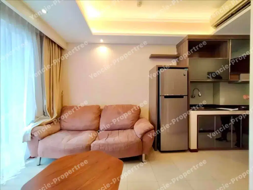 Disewakan tipe 1br apartment royal mediterania garden residence