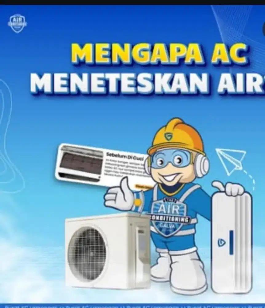 Cuci dan servis ac