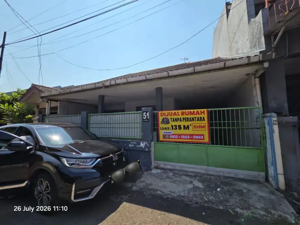 Dijual rumah daerah mekarsari depok dekat tol cibubur dan cijago