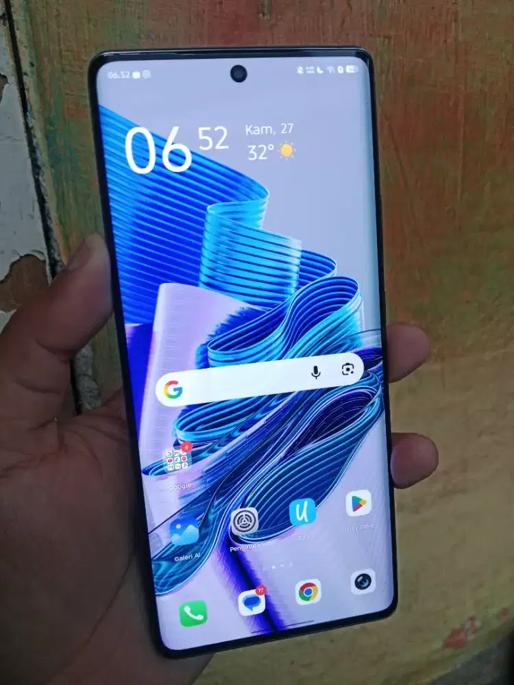 Infinix hot 50 Pro plus 8/256gb Nfc nominus orian layar lengkung