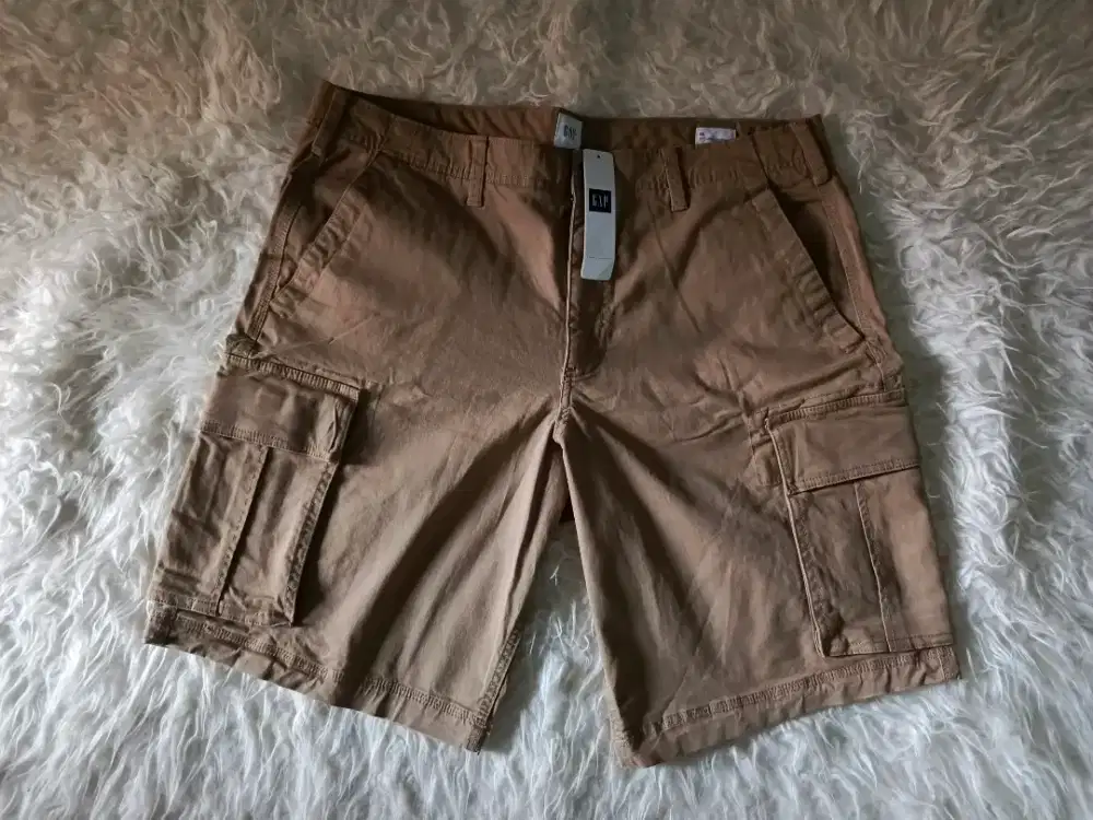 Celana Cargo GAP ESSENSIAL Straight pants Aslinya Keren Katong besar