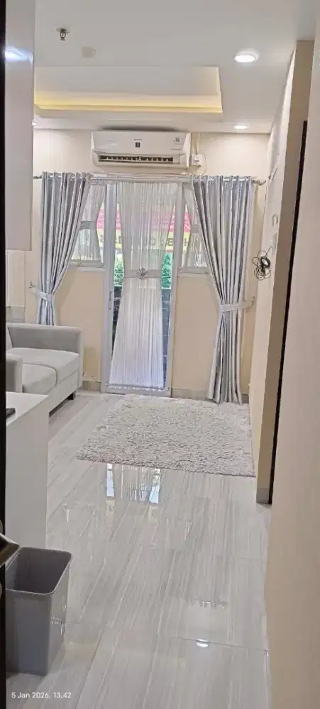 Dijual Apartemen Sentra Timur Residence 2BR Full Furnished Lantai 2