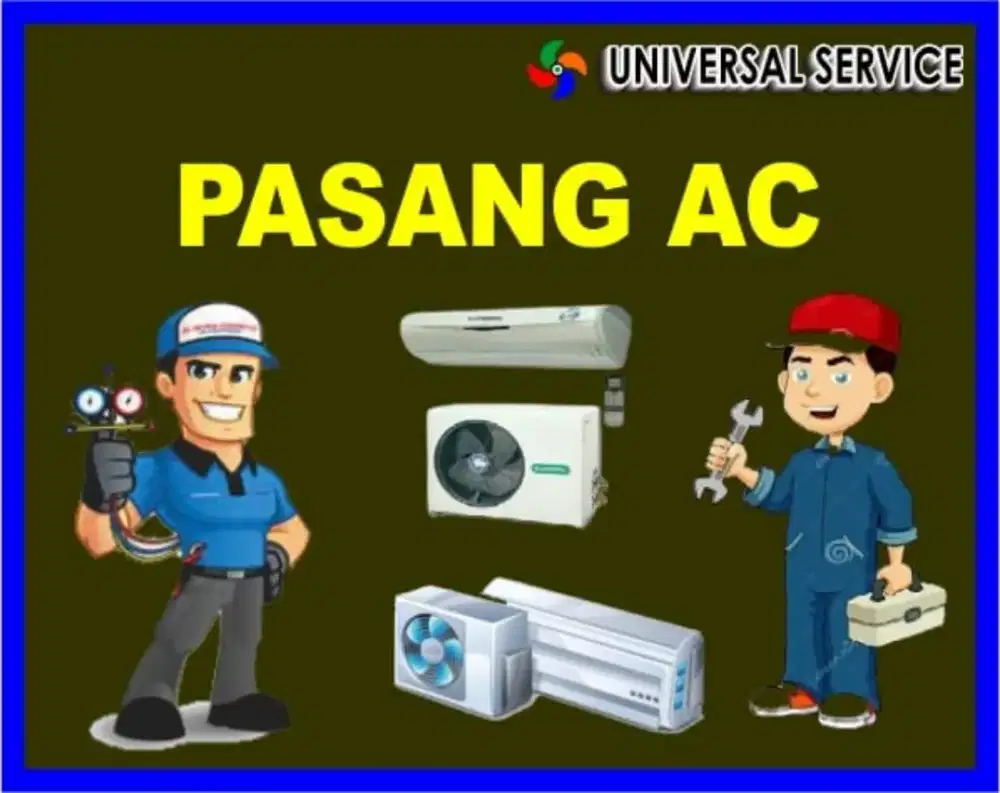 Cuci dan servis ac