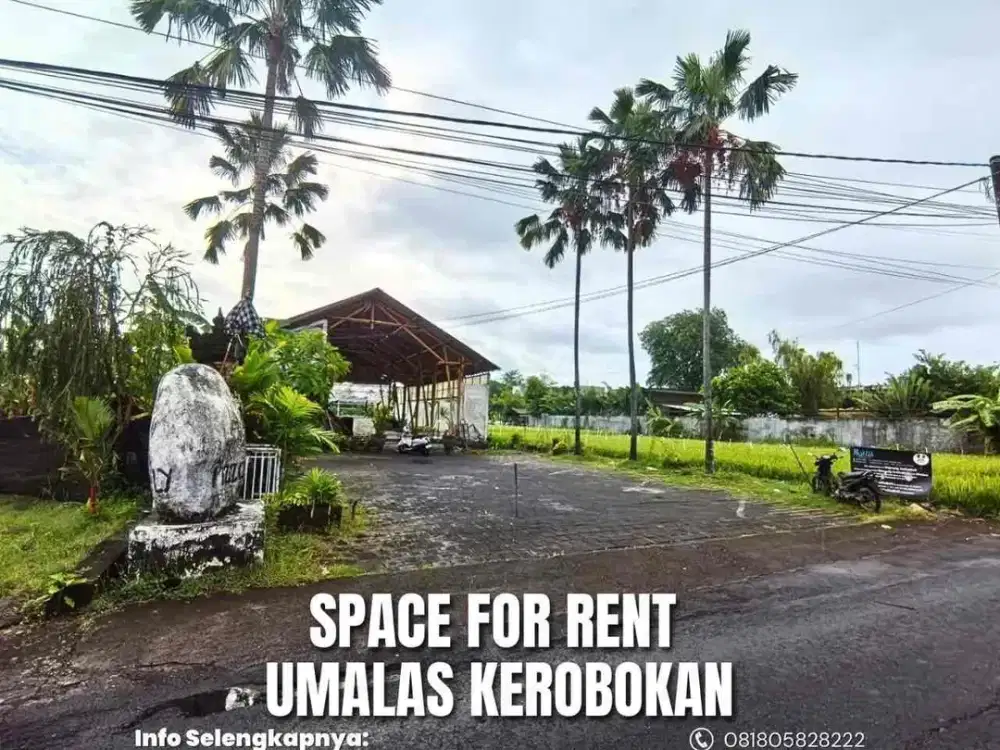 Dikontrakkan Tanah 5 Are Berisi Bangunan Di Umalas Deretan Cafe Nook