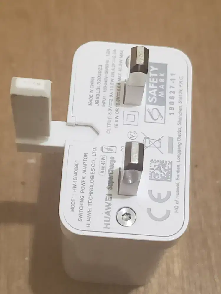 Huawei supercharger 40watt original copotan dari mate 30pro