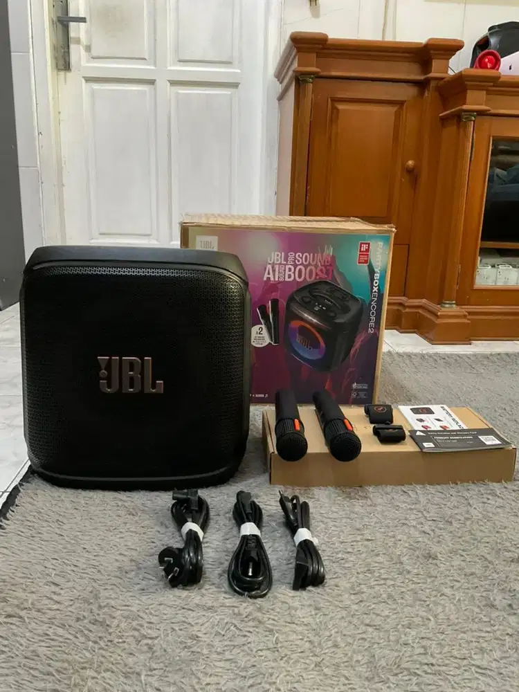 JBL PartyBox Encore 2 Fullset Original Like New