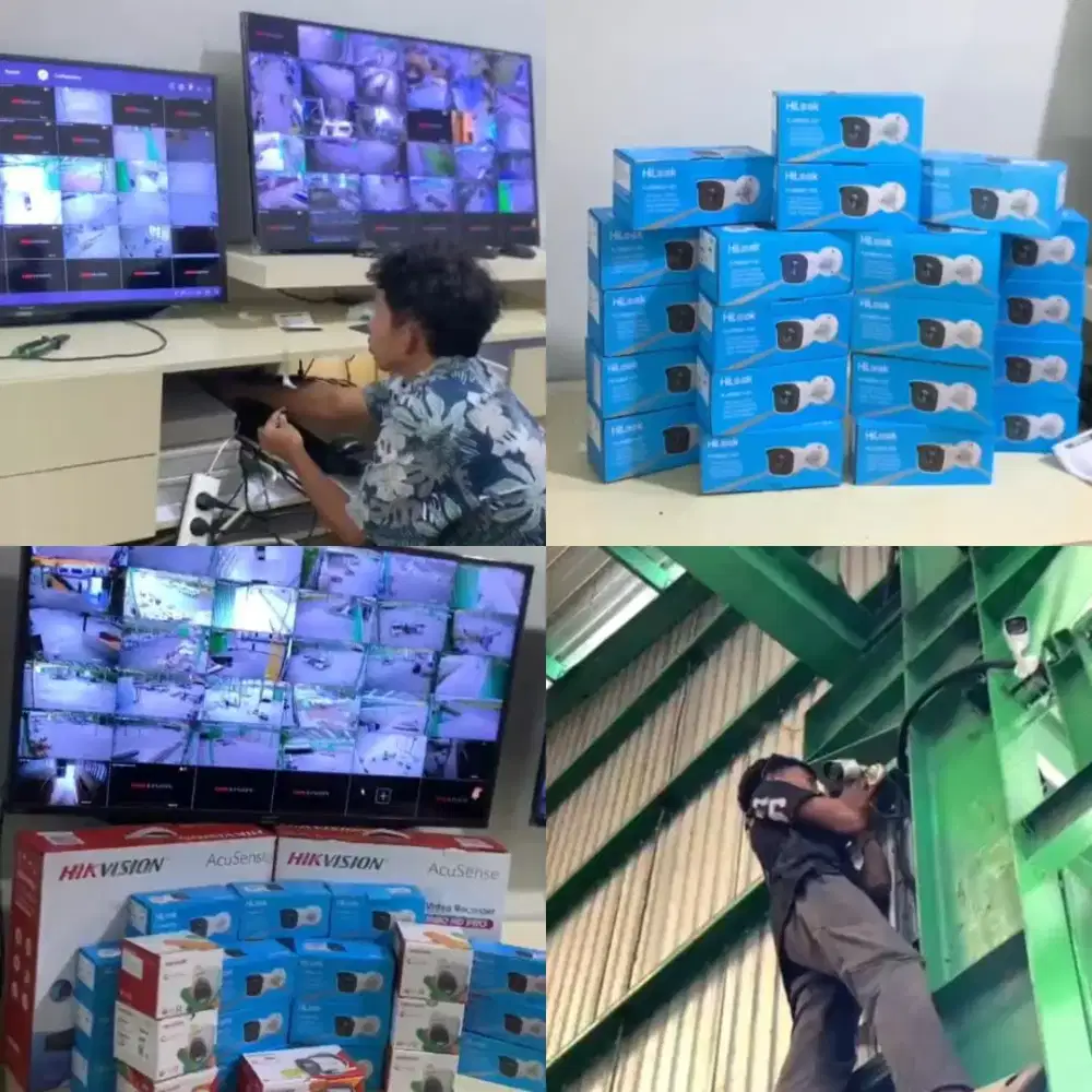 PAKET CCTV DAN PEMASANGAN | CEPAT, RAPI, BERGARANSI