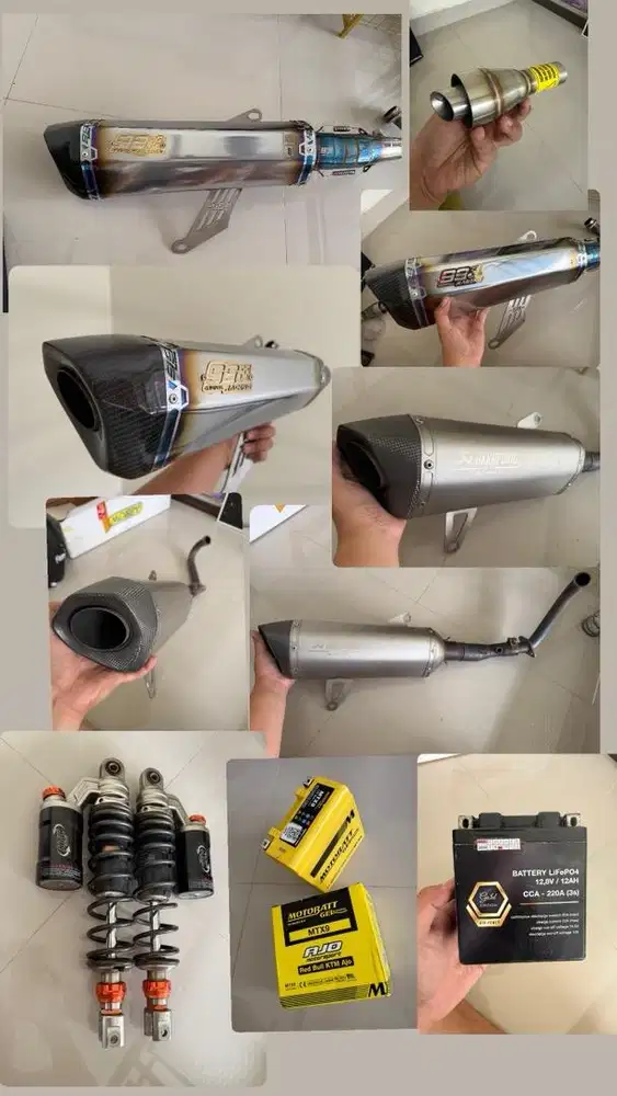 Aki Knalpot ShockBreaker Copotan Xmax New Connected