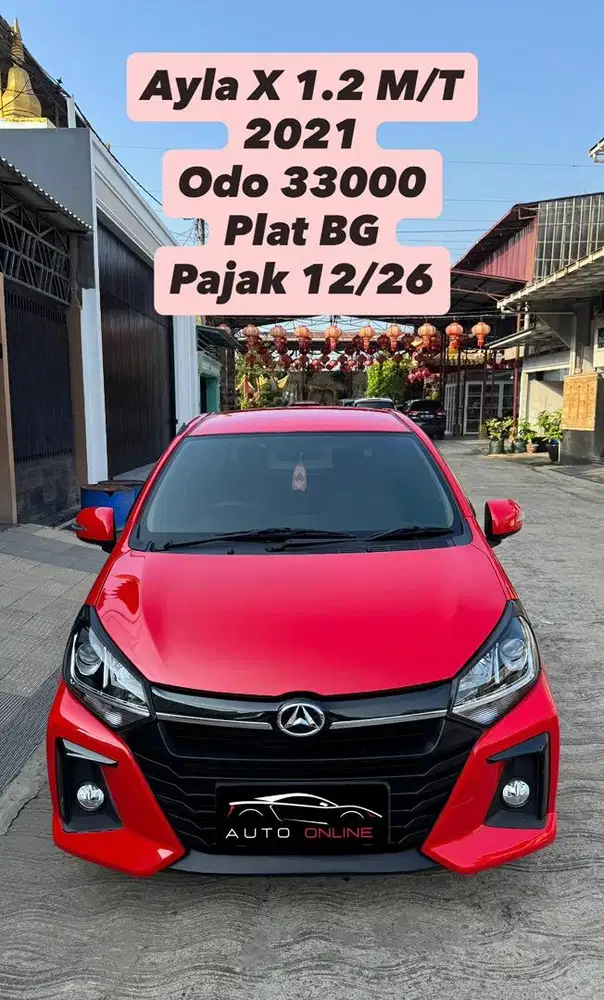 Daihatsu Ayla X 1.2 M/T 2021