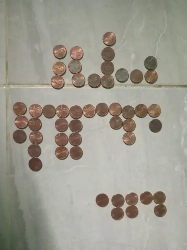 Koin 1 sen dollar amerika