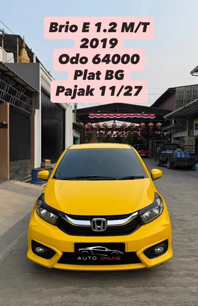 Honda Brio E 1.2 M/T 2019