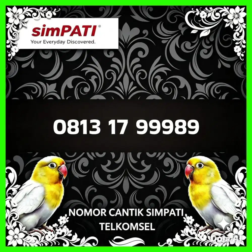 Nomor cantik simpati Telkomsel super