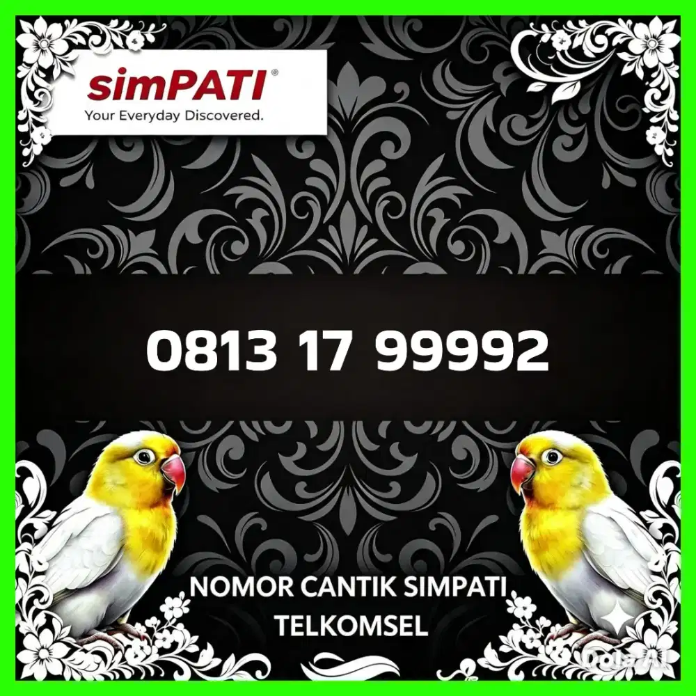 Nomor cantik simpati Telkomsel super