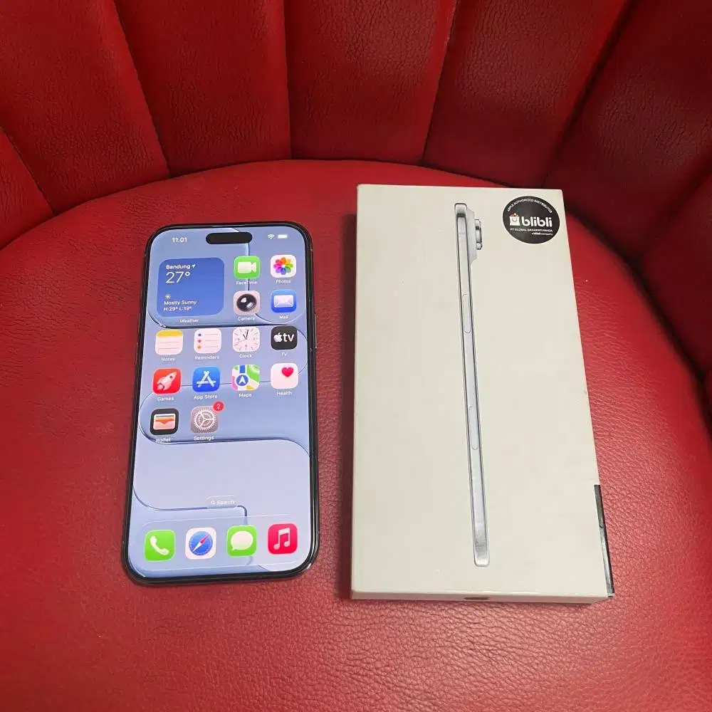 iPhone Air 256gb Sky Blue Garansi iBox GDN SA/A Aktif Fullset Original