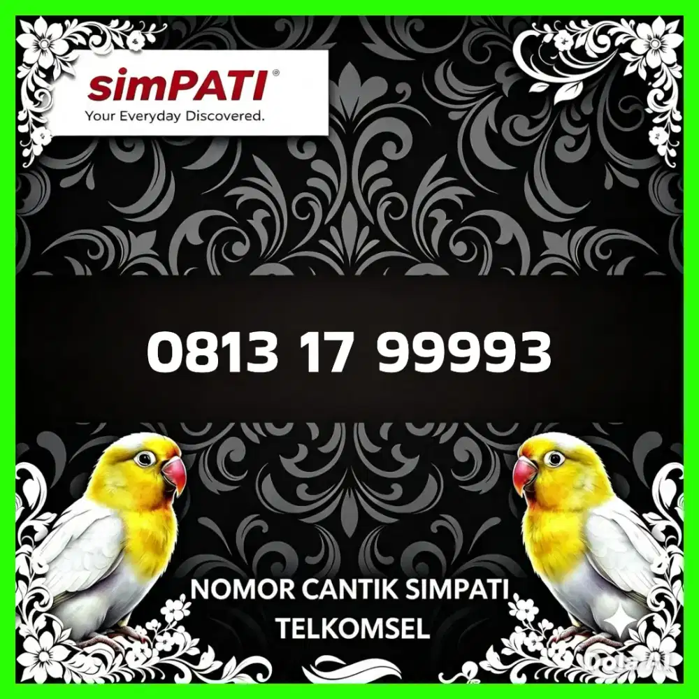 Nomor cantik simpati Telkomsel