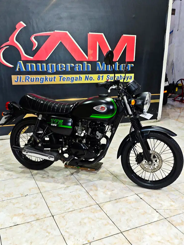 W175 SE Retro clasic Black Matte 2020 mantul.Anugerah motor rungkut