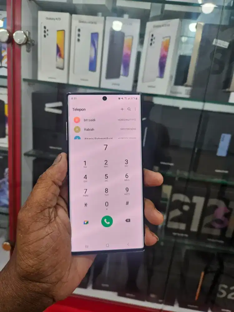 Samsung notr 10+ 12/256 lengkap
