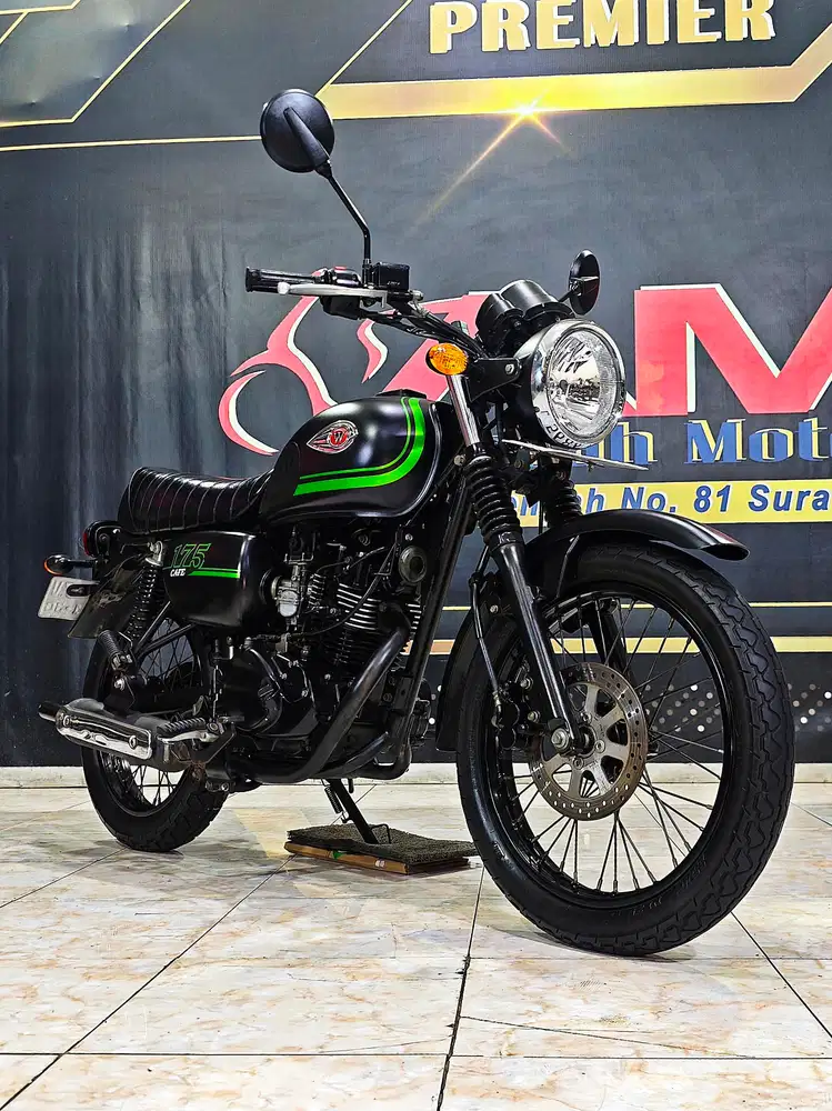 W175 SE Retro clasic Black Matte 2020 mantul.Anugerah motor rungkut