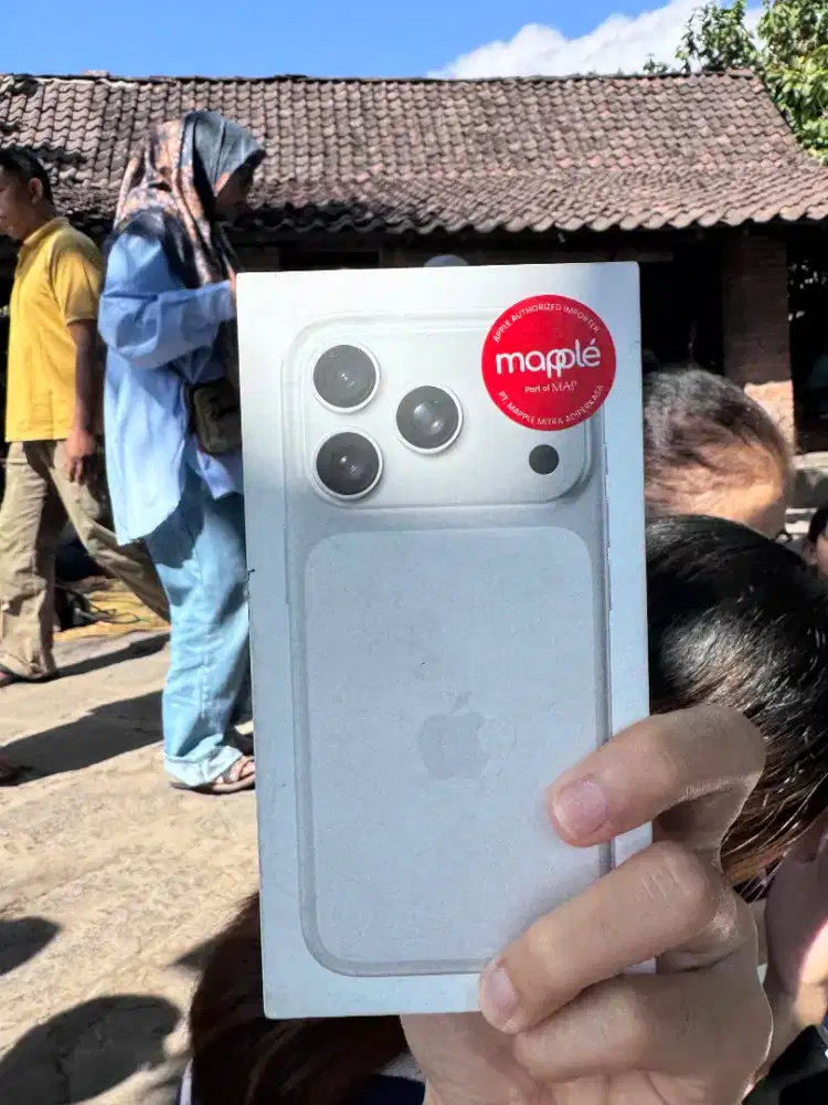 Apple iphone 17 pro silver resmi indonesia NEW