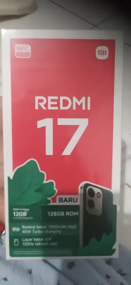 Jual resmi 17 baru masih segel
