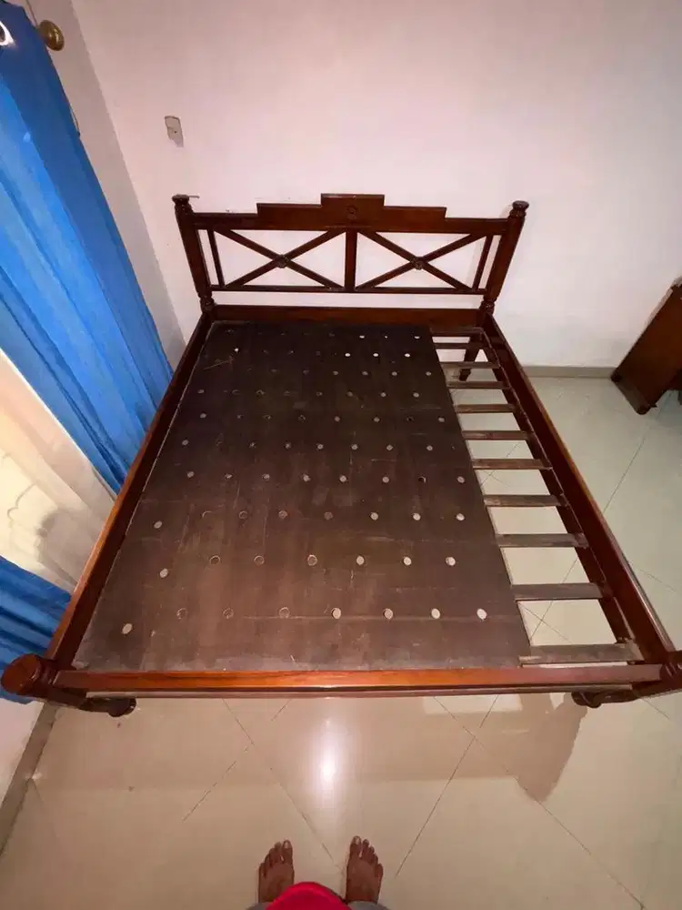 Jual Dipan Jati Jepara 180 x 200  – Kokoh & Elegan
