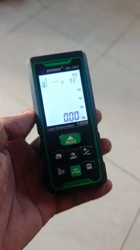 Meteran laser 100 meter