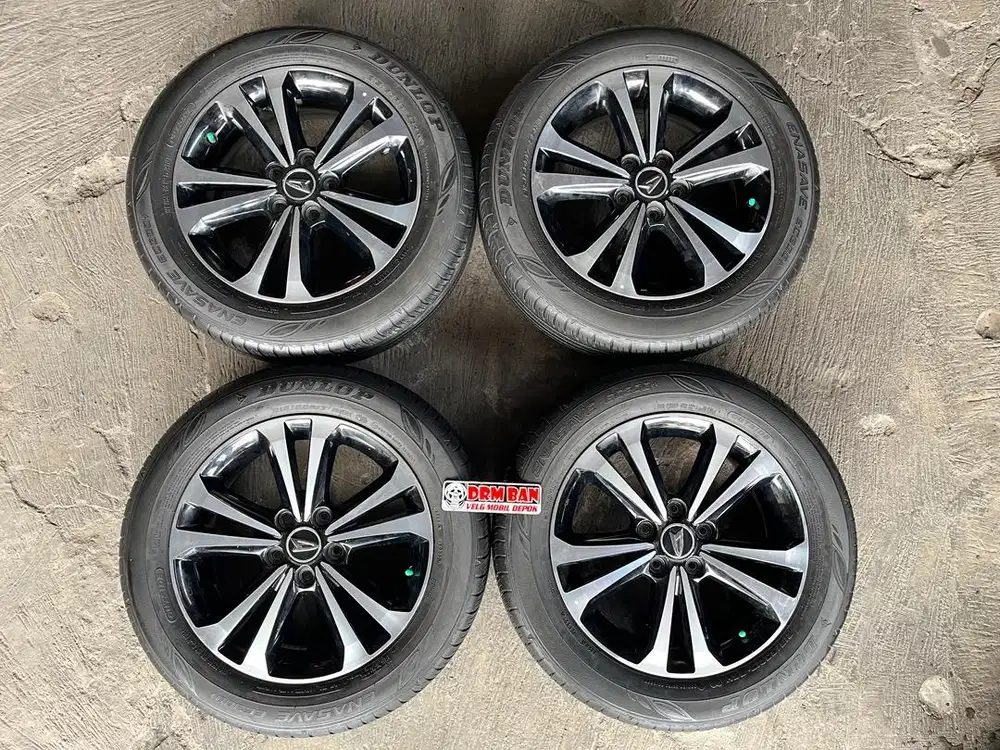 velg oem all new terios ring 17 lubang 5/114 ban masi tebel semua