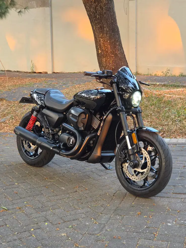 Moge Harley Davidson Street Rod 750 th 2018 Pmk Km6rb Modif Siap Gas
