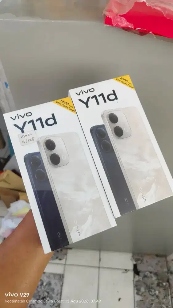 VIVO Y11D IP65 4+4/64gb 50mp BARU PROMO SPESIAL