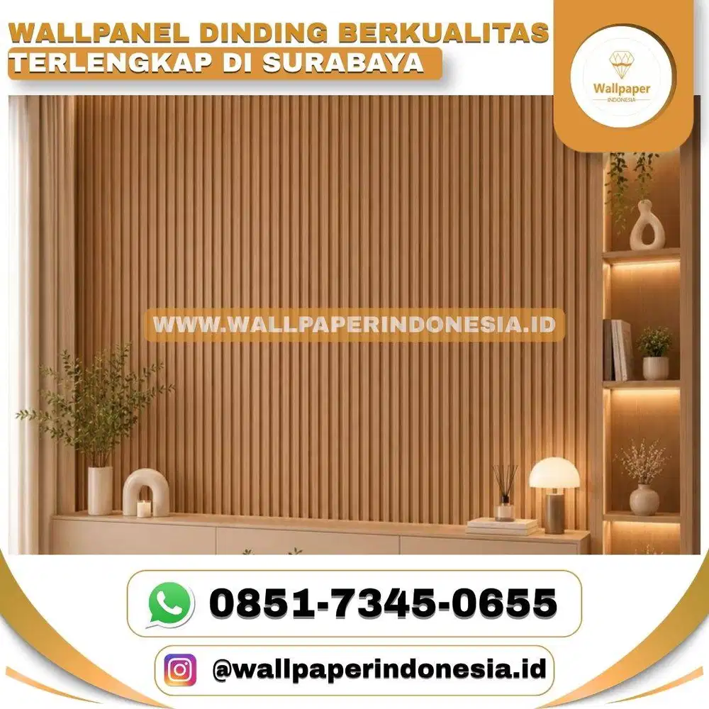 WALLPANEL DINDING BERKUALITAS TERLENGKAP DI SURABAYA