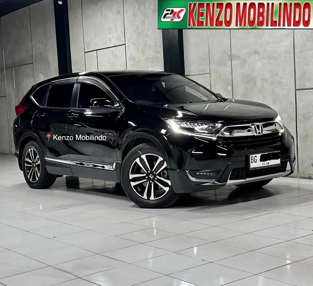 CRV 1,5 Turbo Prestige AT 2017/2018 hitam,km rendah top kondisi dp 15