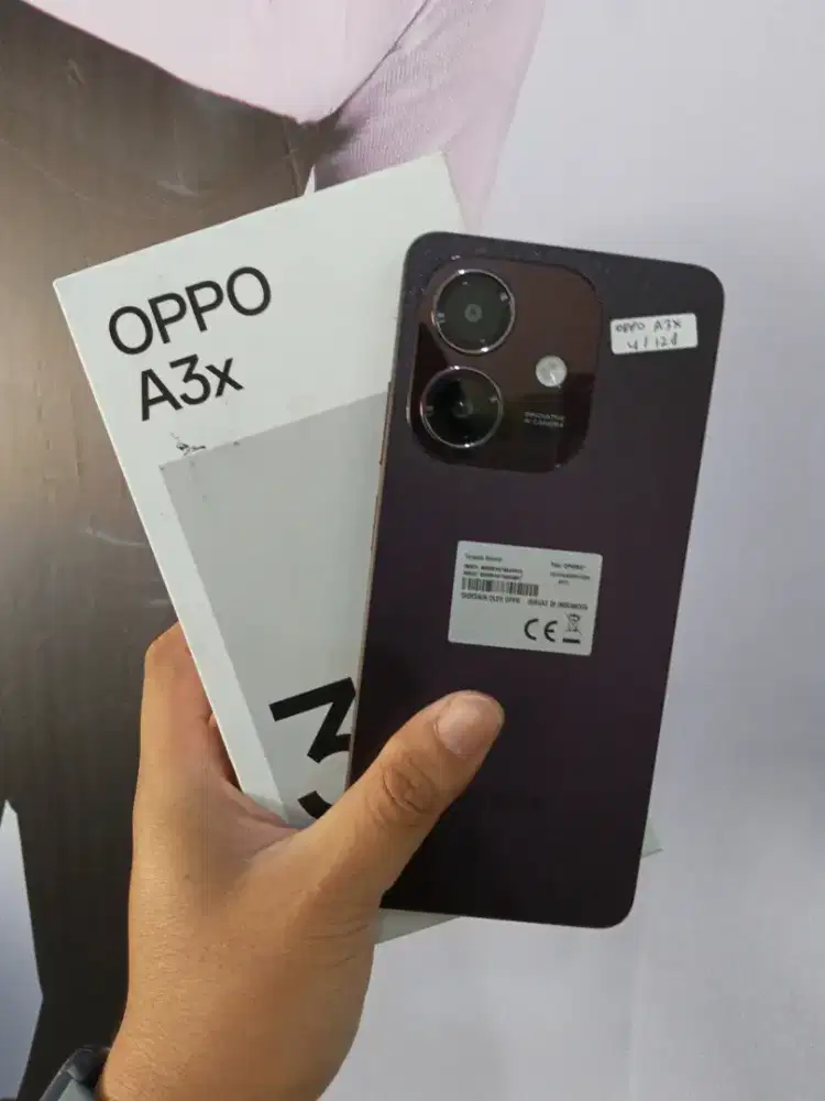 Oppo a3x ram 4/128 second